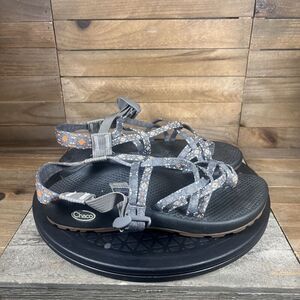 Chaco Womens Sz 8 Zx2 Classic Creed Golden Grey Sandals Toe Loop Adjustable